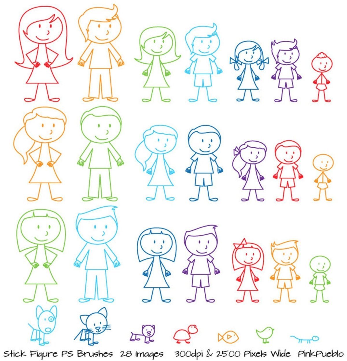 Человечек рисунок