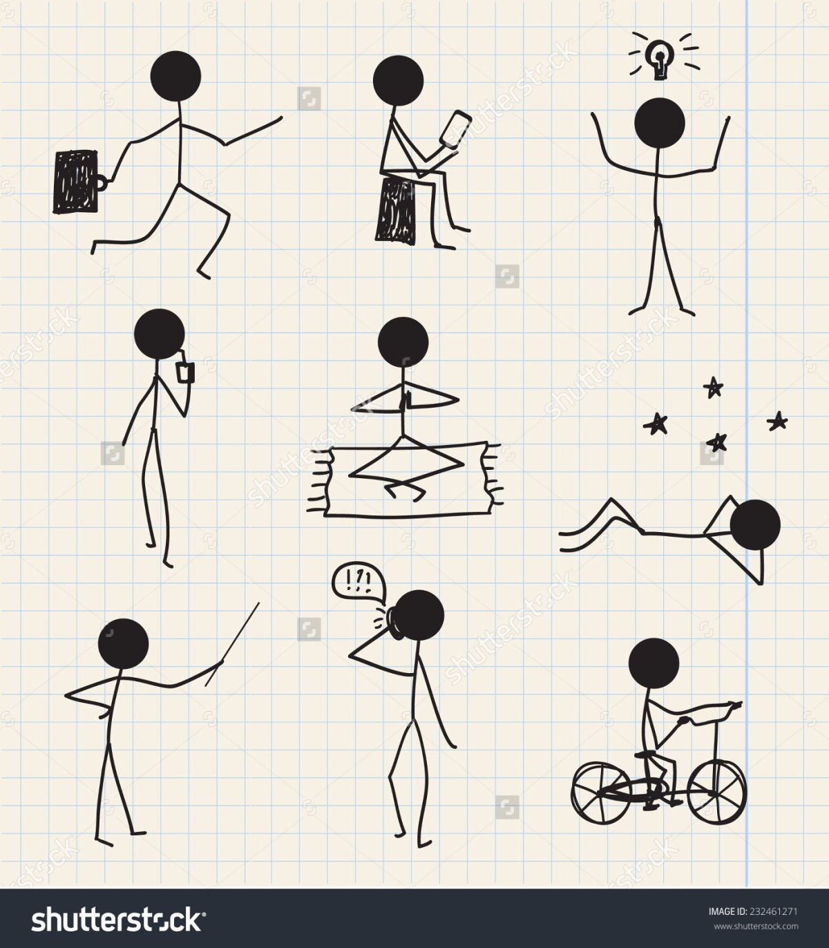 Маленькие человечки рисунки