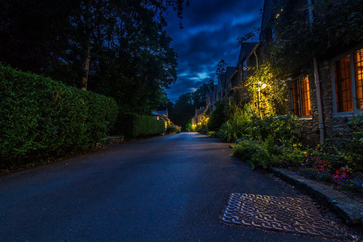 Красивые темные улицы