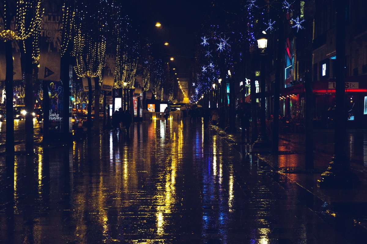 Ночной дождь