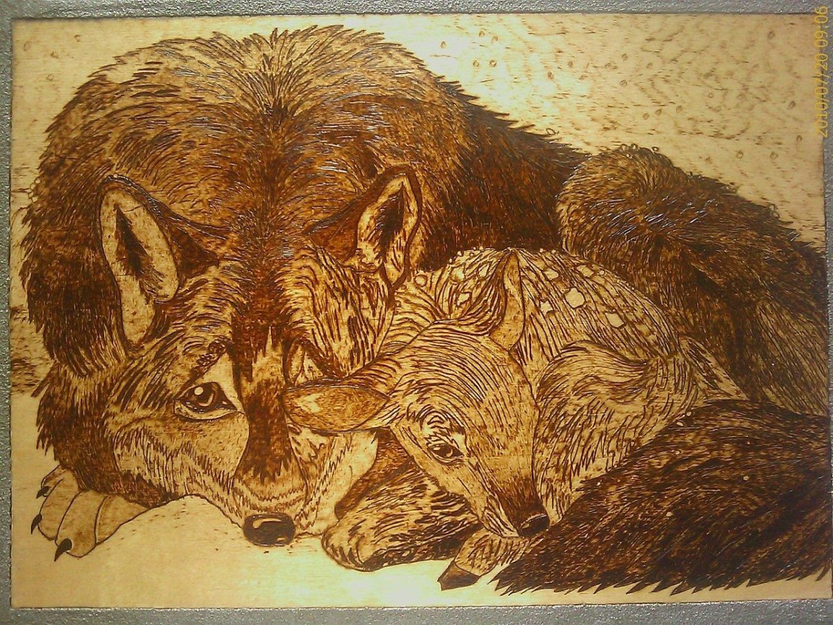 Выжигание по дереву