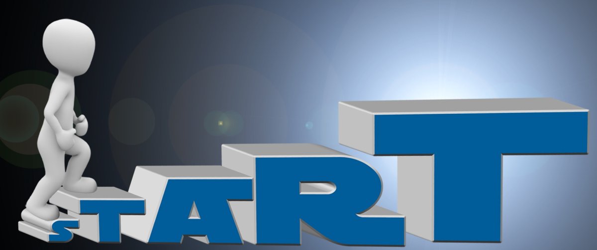 Надпись старт