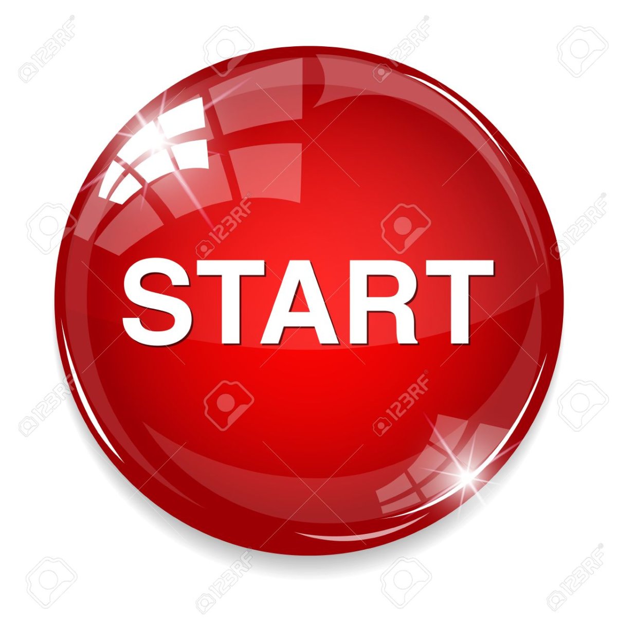 Кнопка старт на прозрачном фоне