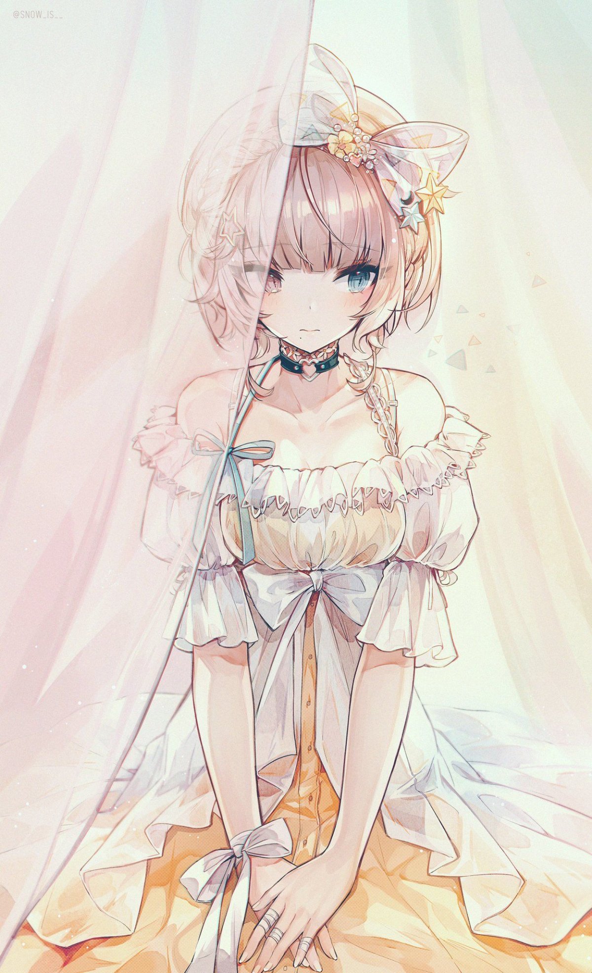 Аниме девушка нежная