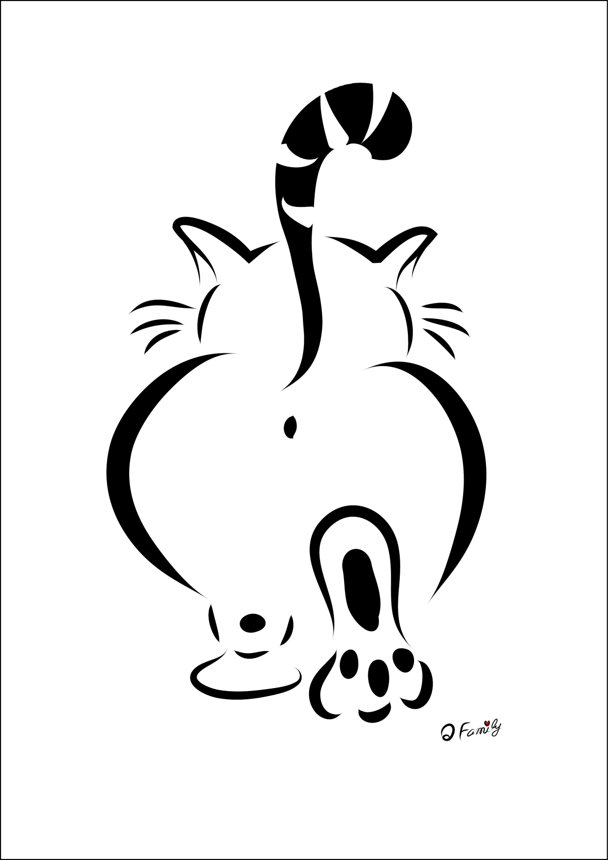 Забавные трафареты