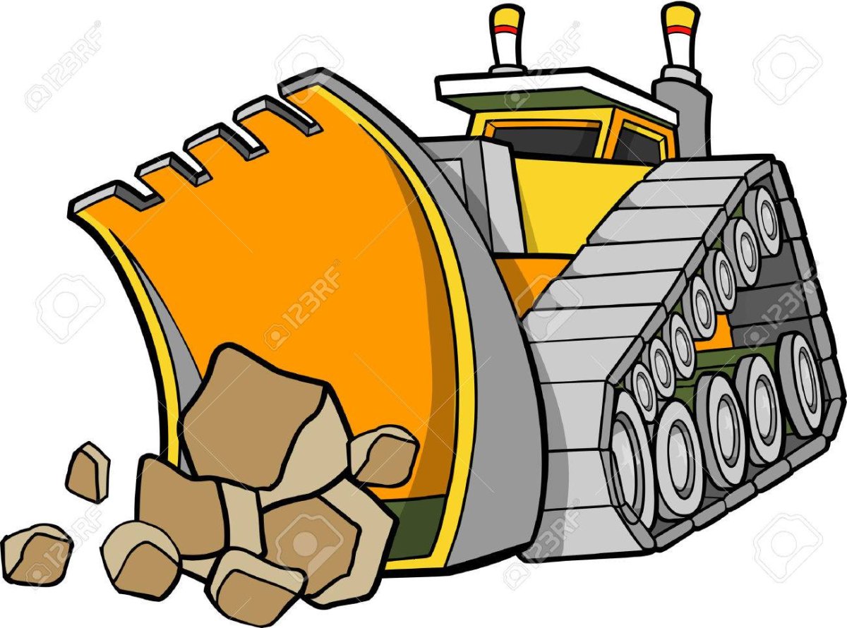 Как бульдозер бл