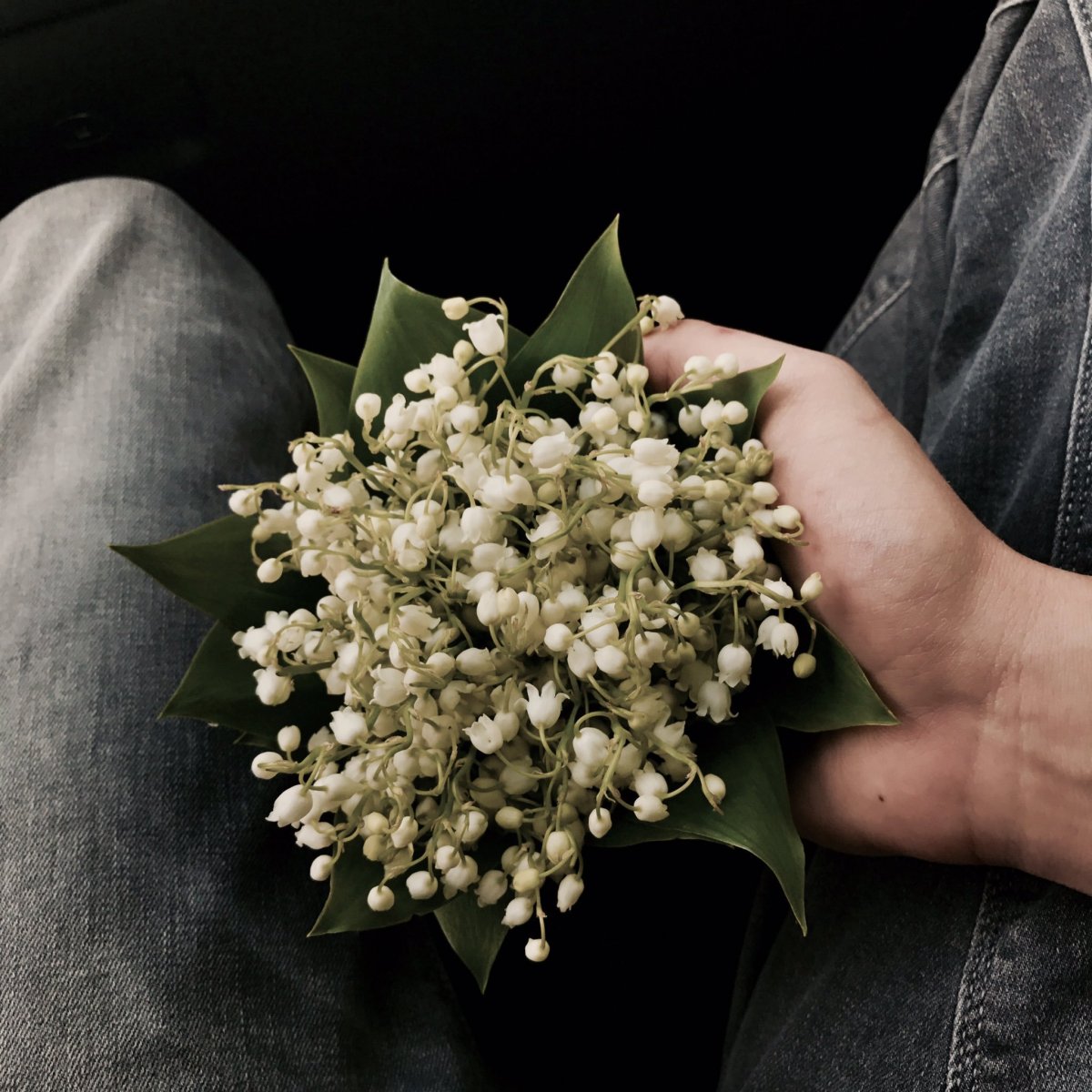 Букет невесты из ландышей r645