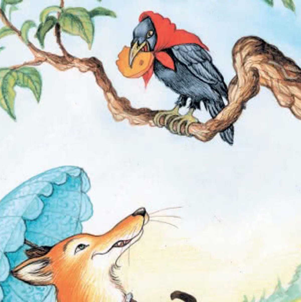 Лиса из басни