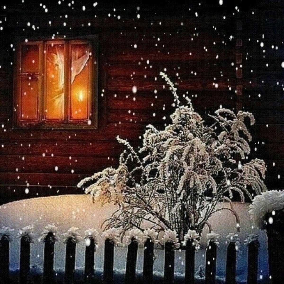 Зимний вечер