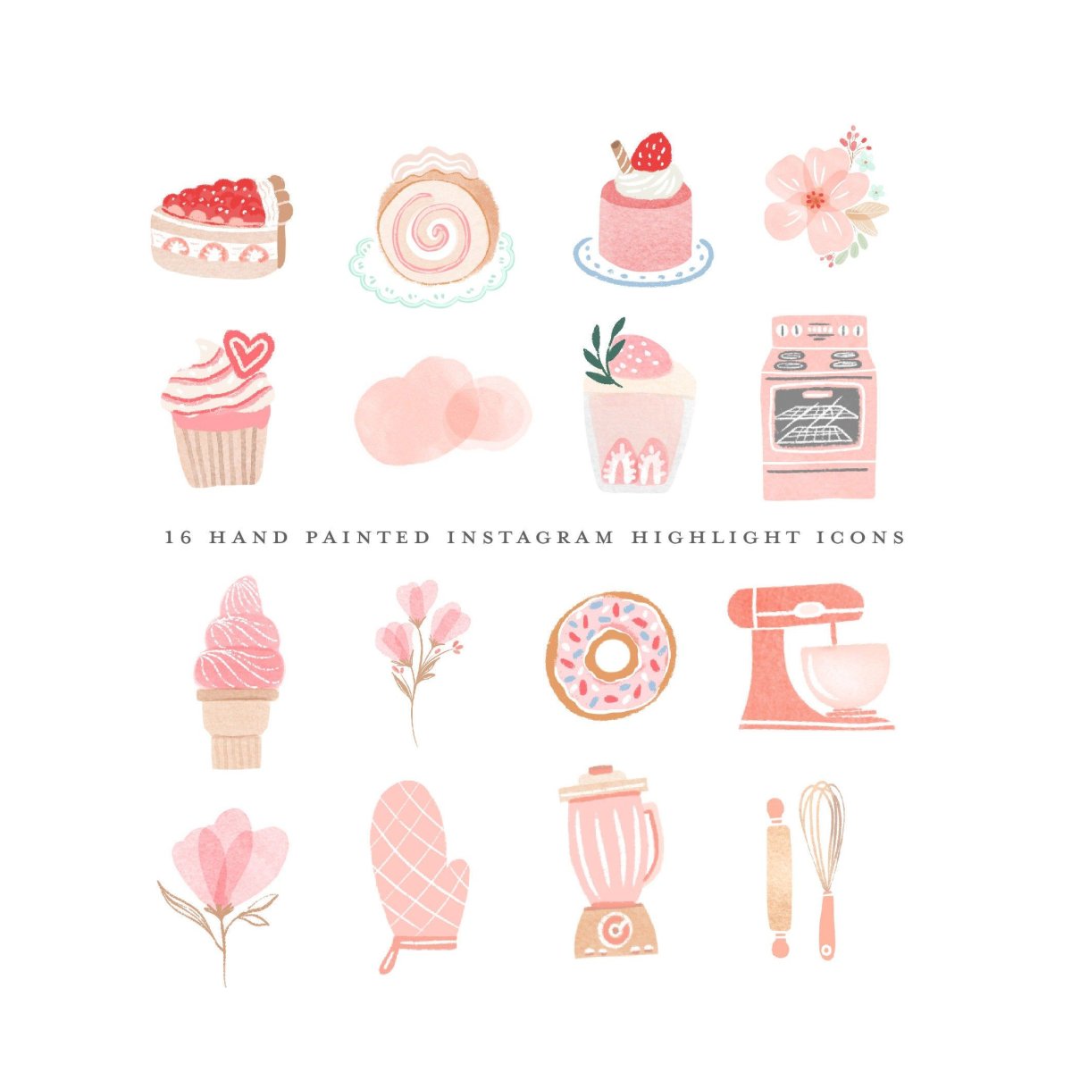 Иконки для сторис кондитера