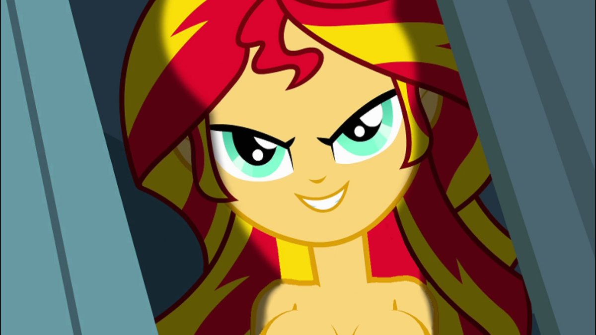 Сансет Шиммер Эквестрия герлз злая