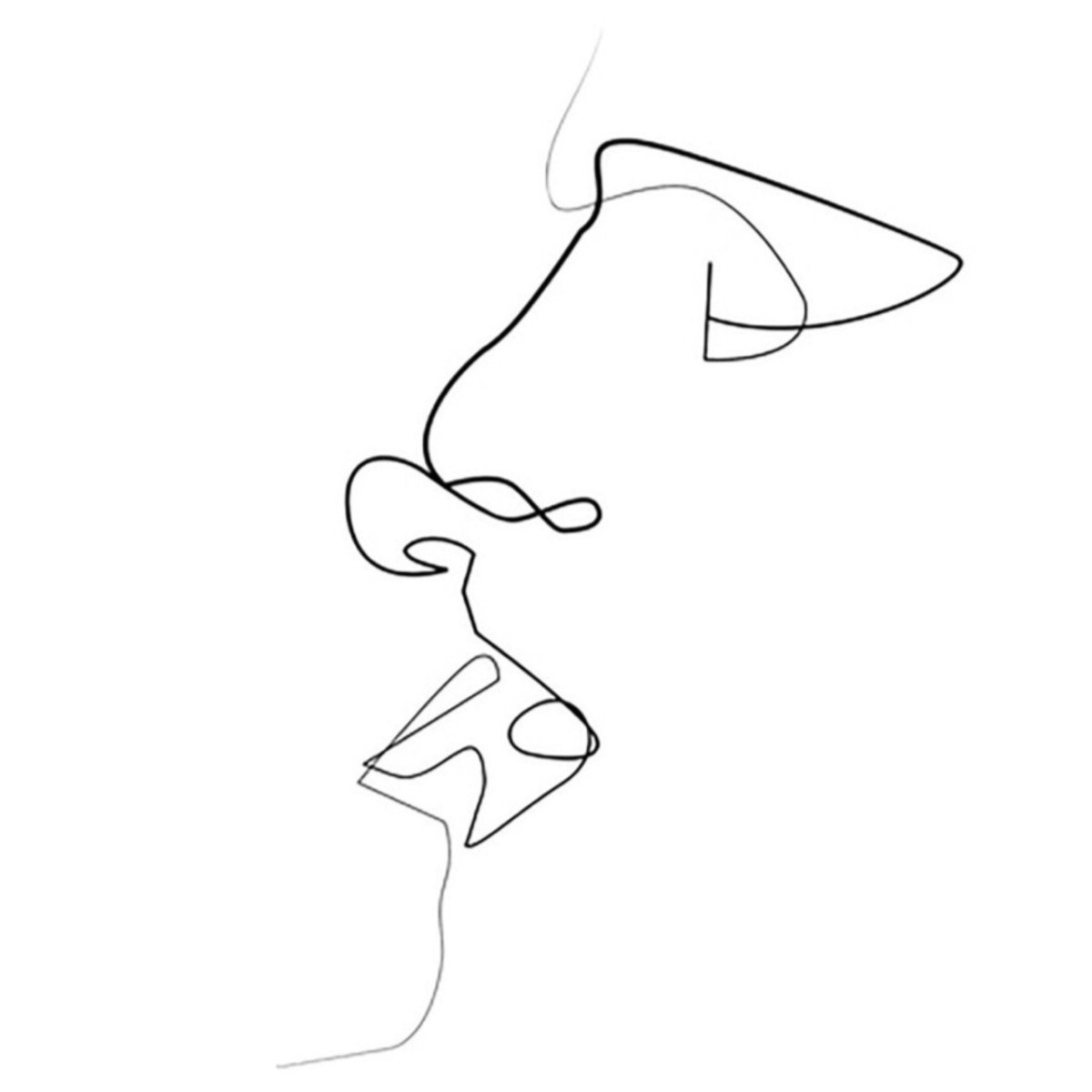 Рисунок одной линией