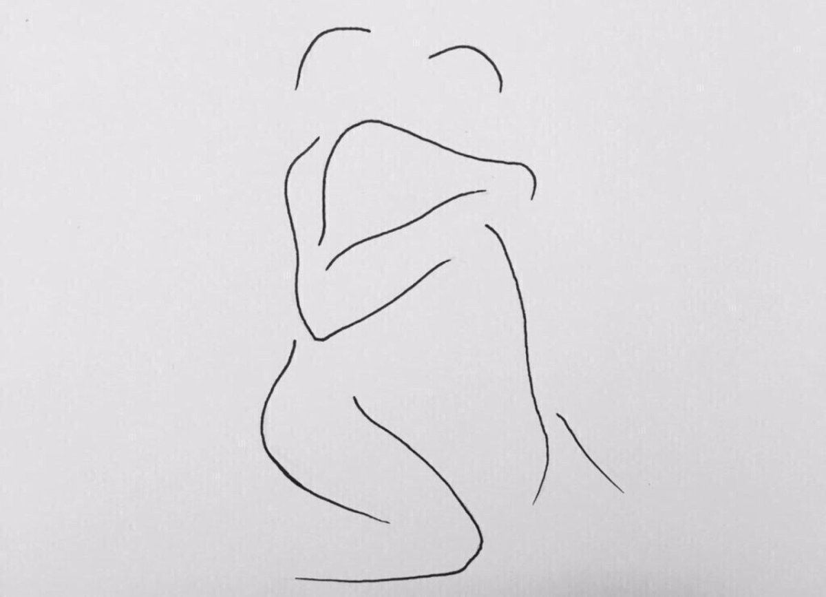 Тело одной линией