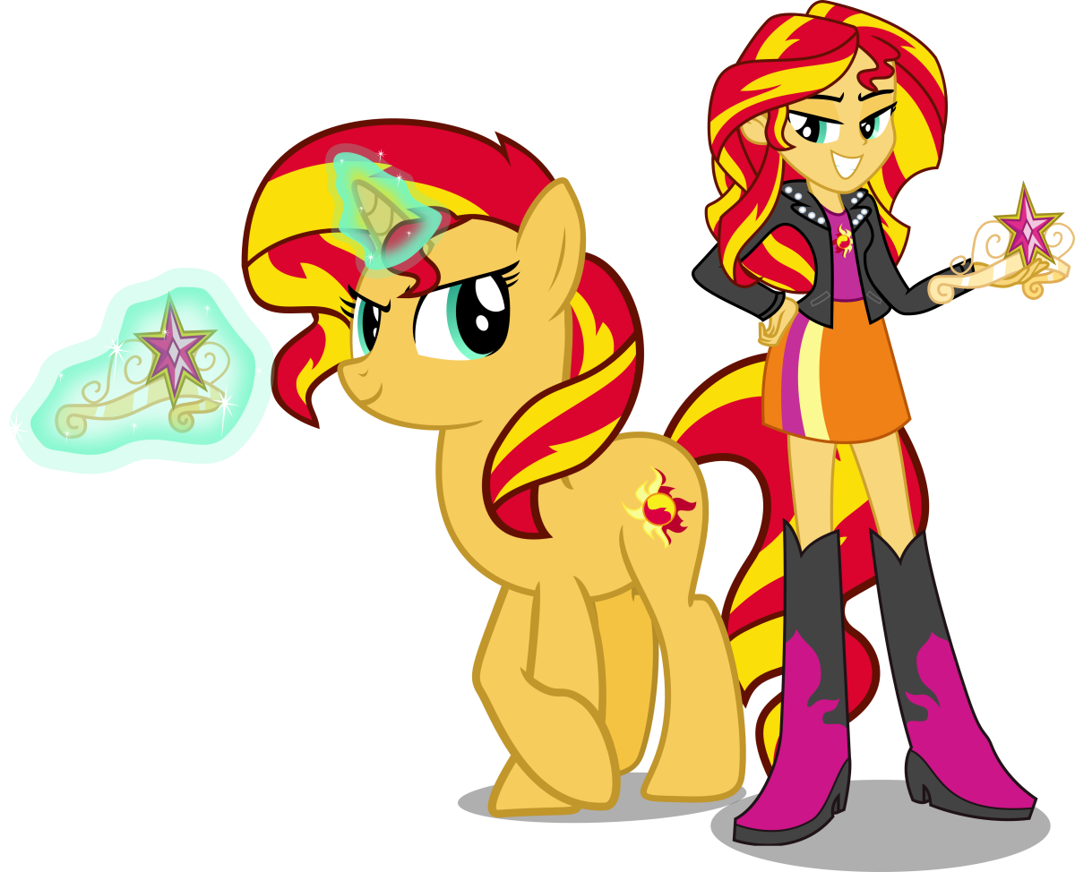 My little Pony Сансет Шиммер