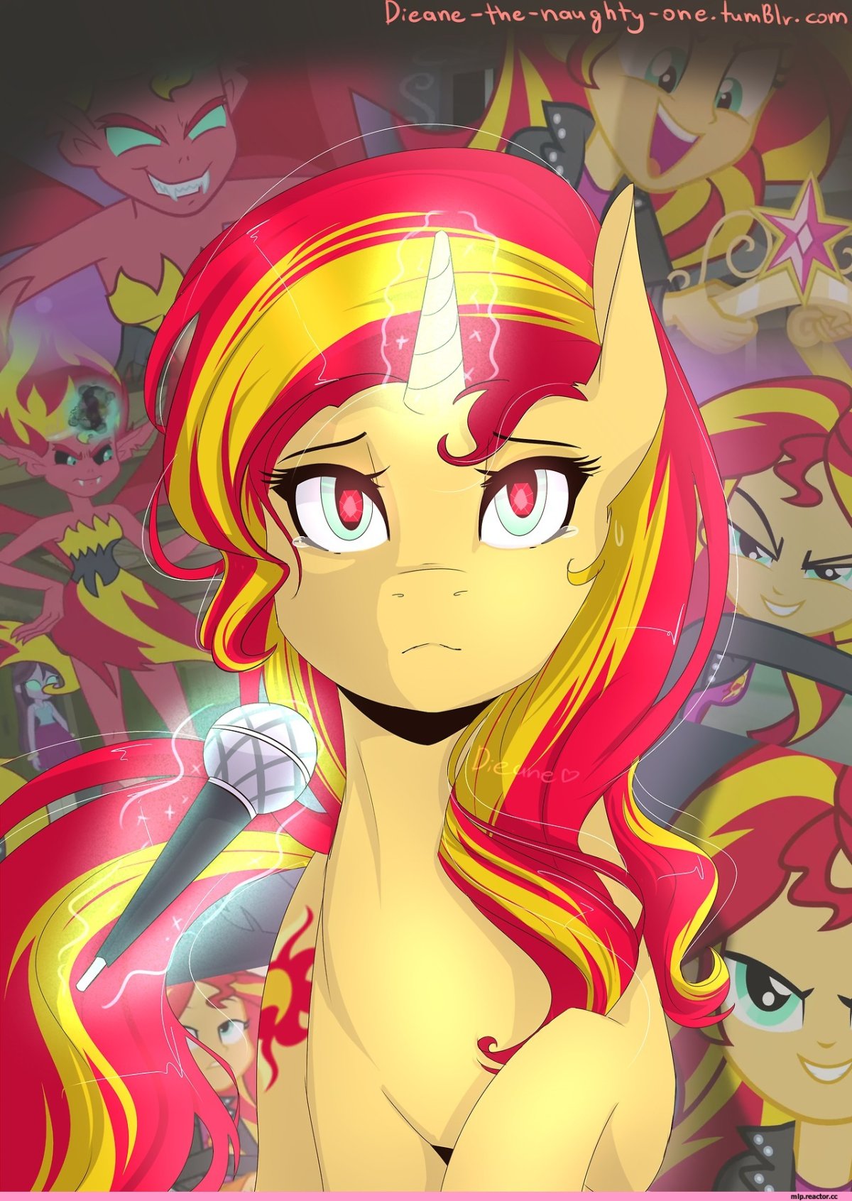 My little Pony Sunset Шиммер
