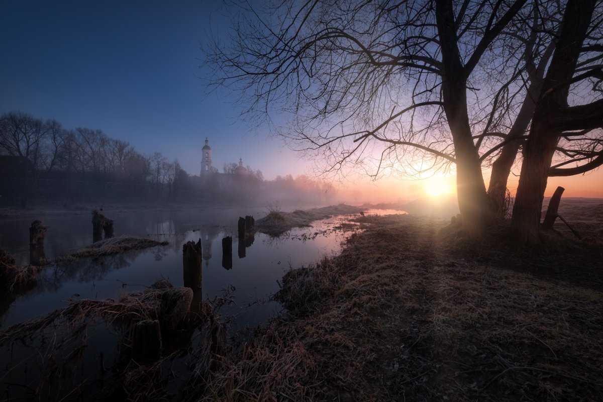 Туман над рекой