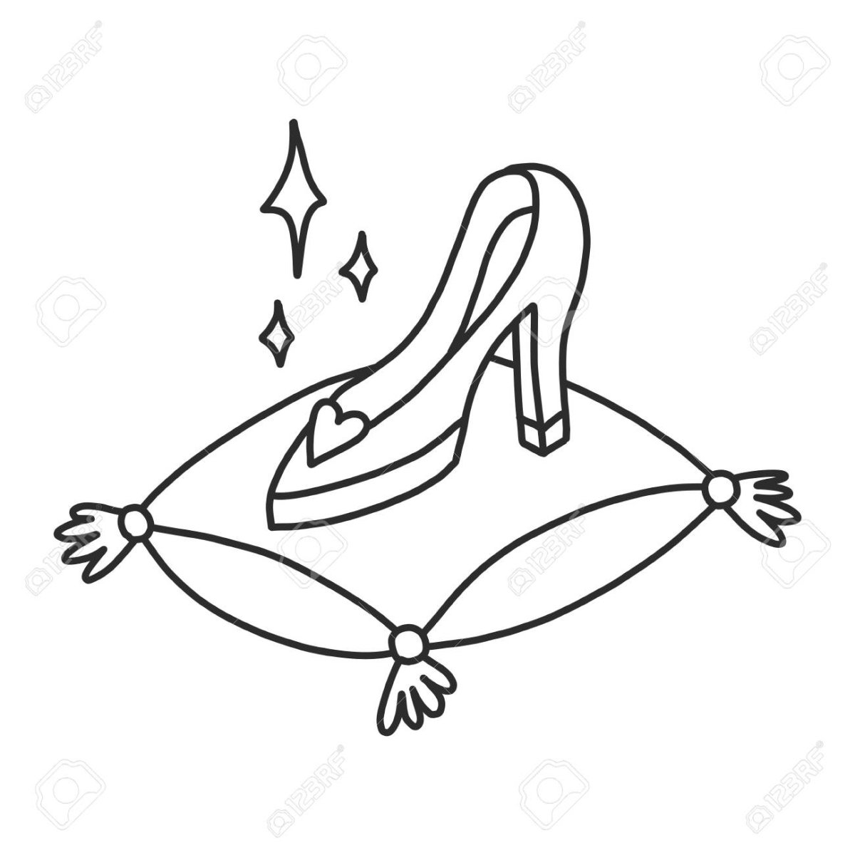 Туфелька Золушки Минимализм