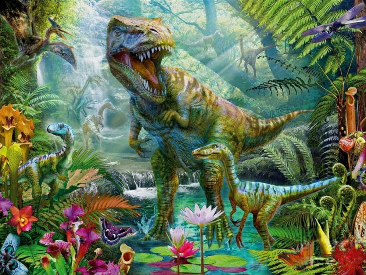 Динозавры в тропиках