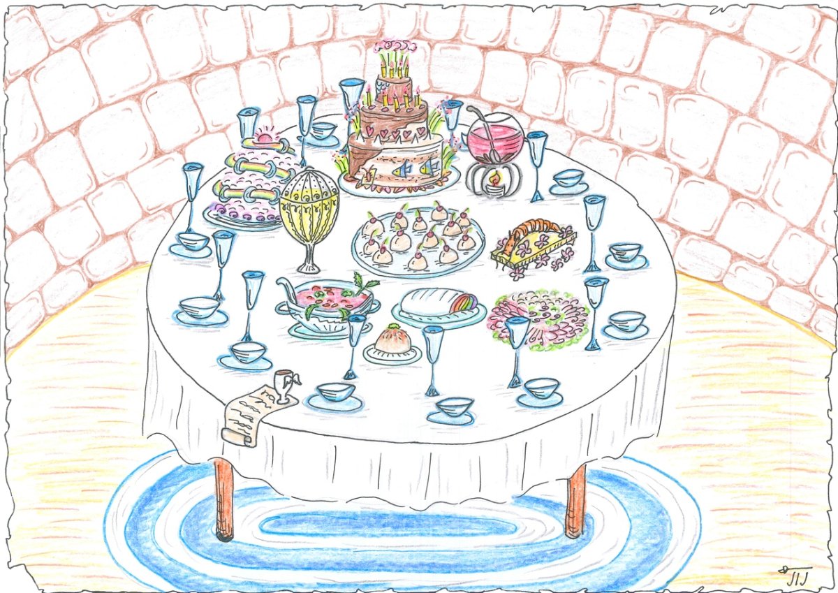 Праздничный стол на день рождения ребенка