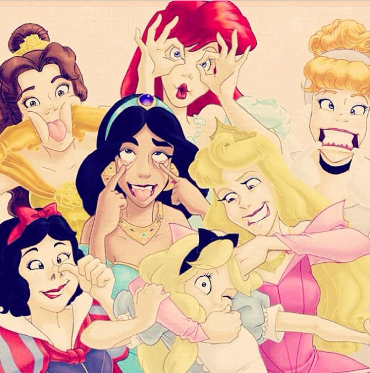 Принцессы Диснея приколы