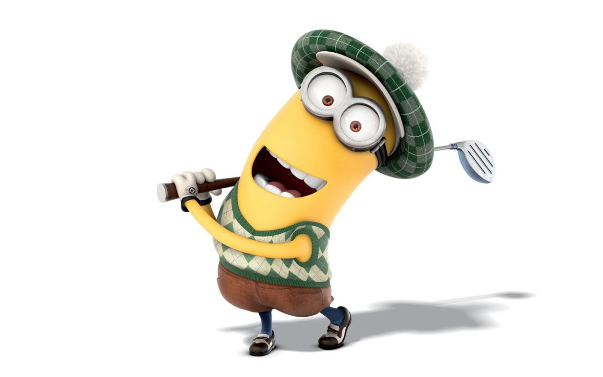 Счастливый Кевин Миньон