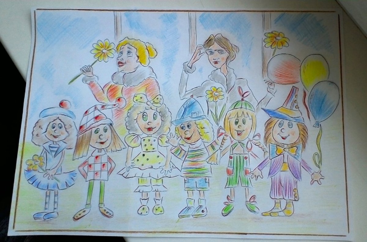 Коллективная работа наш детский сад