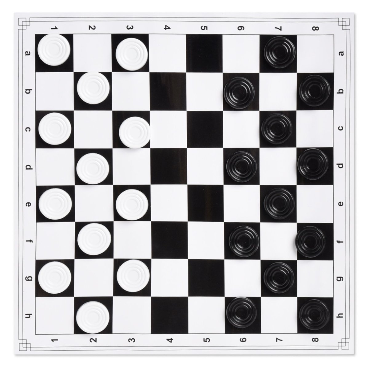 Шашки с игровым полем