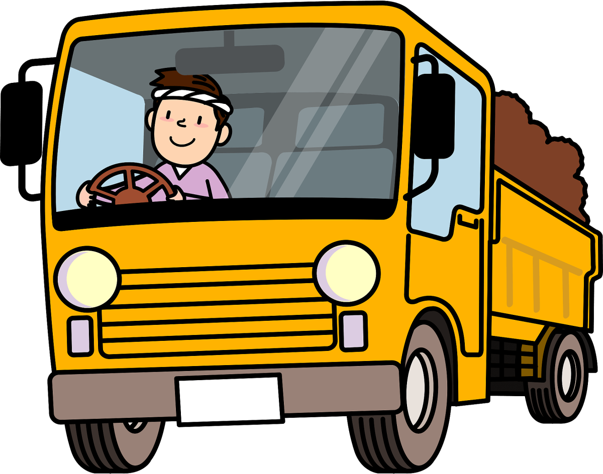 Водитель грузового автомобиля для детей