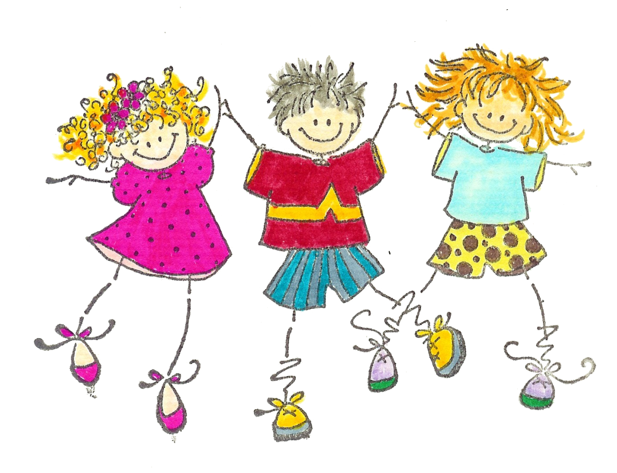 Веселые детские рисунки