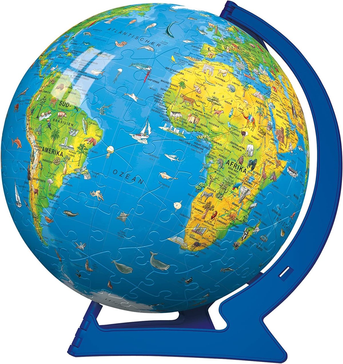 Пазл Глобус для детей