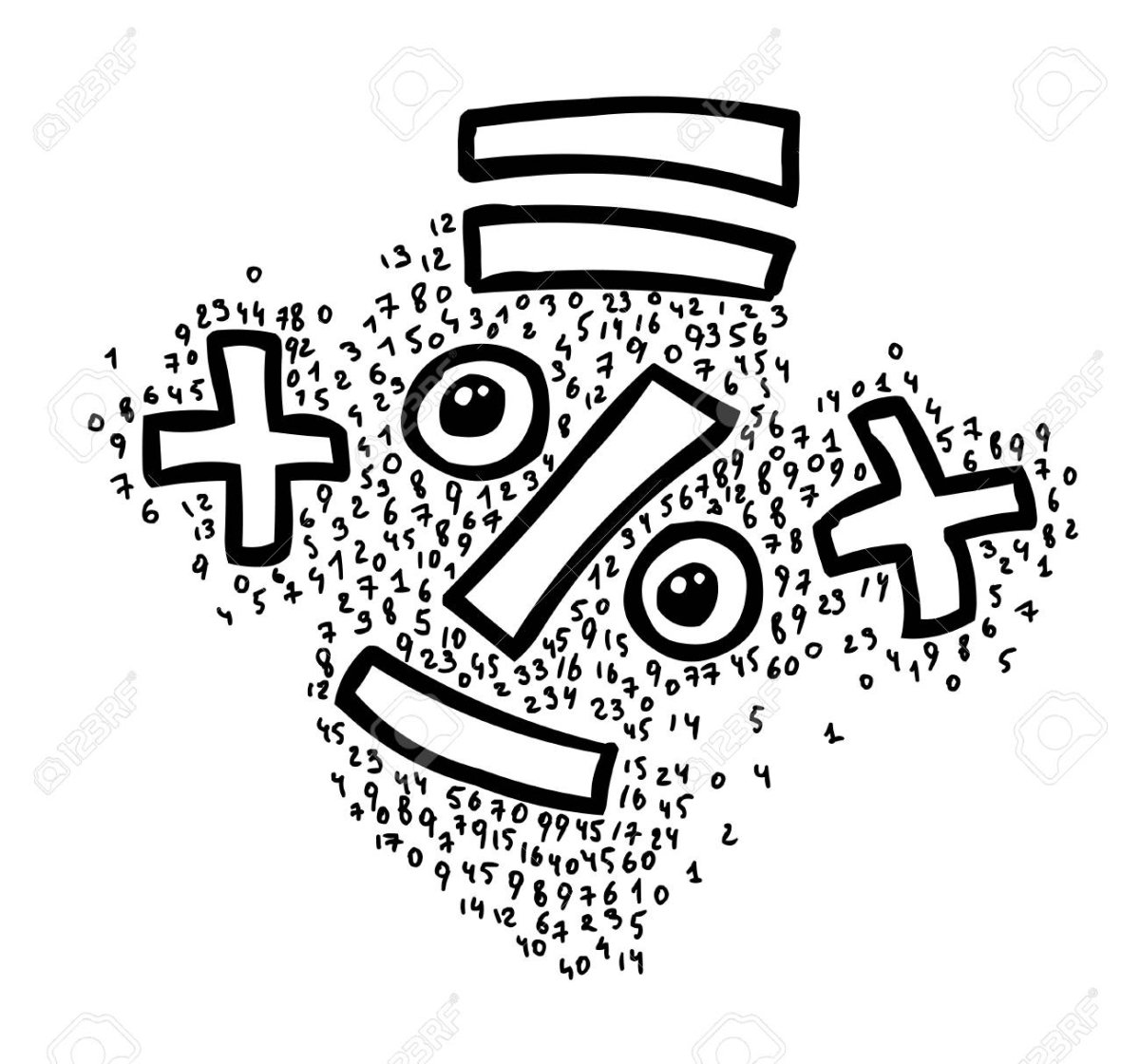 Эмблема на математическую игру