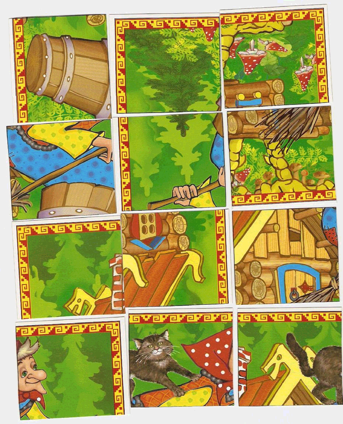 Пазлы из сказок