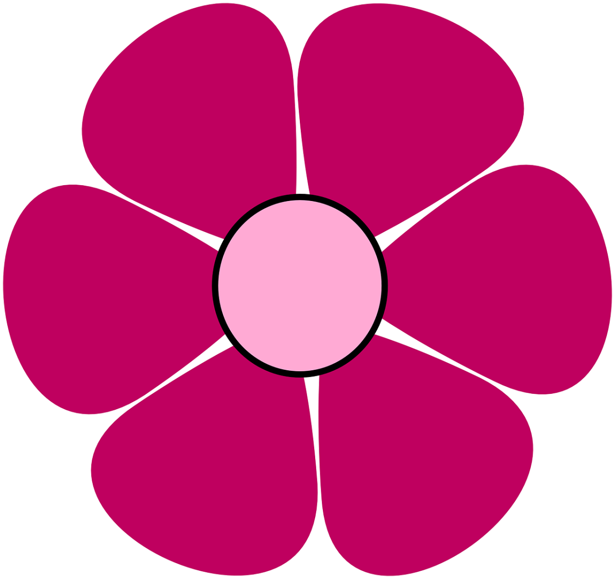 Цветы для вырезания цветные