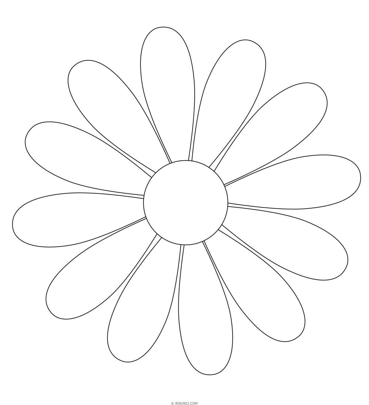 Трафарет листочка