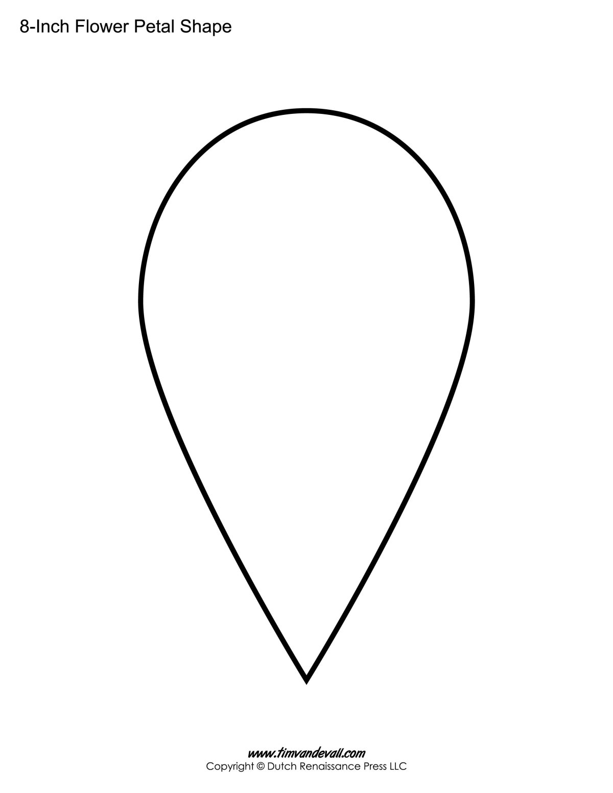 Лепесток рисунок