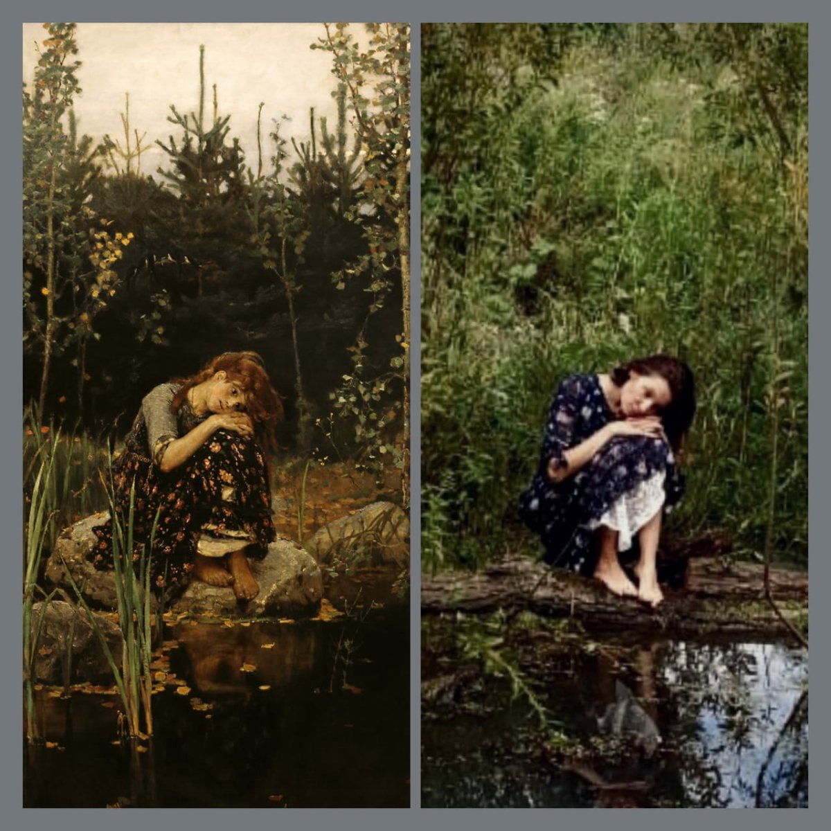 Картина алёнушка Васнецова