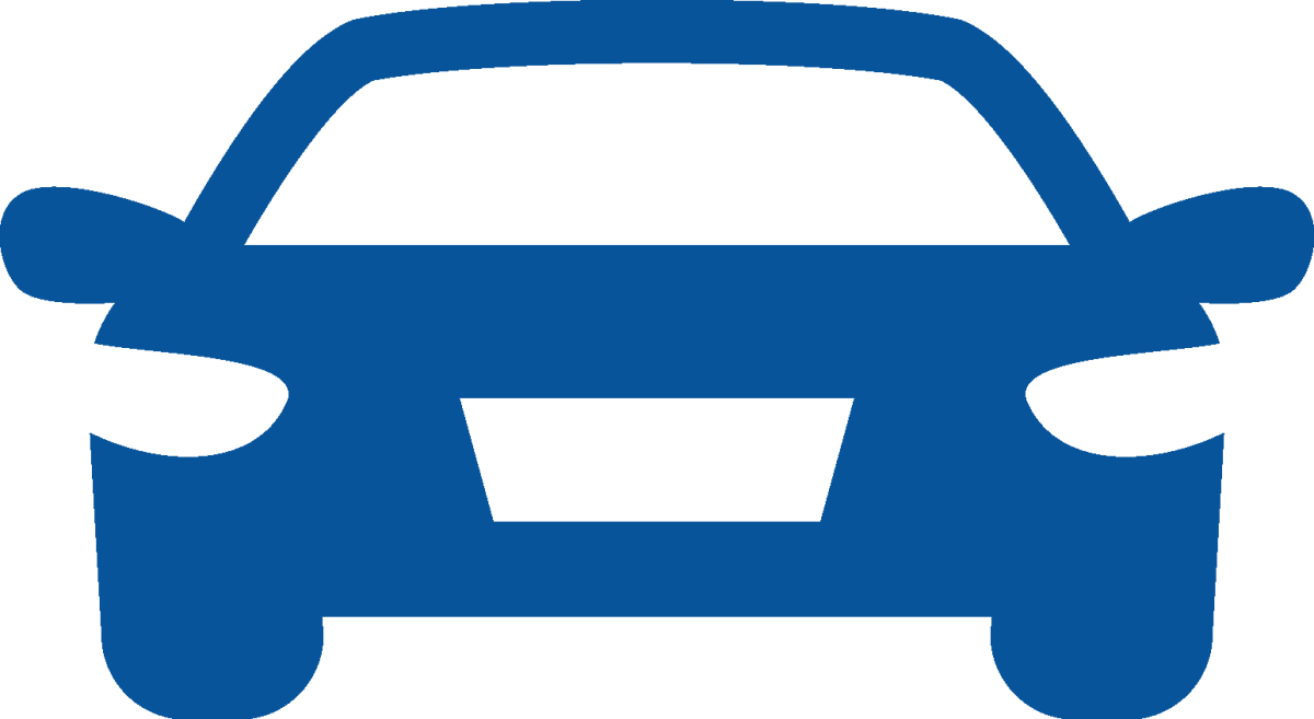 Голубая машина мультяшная