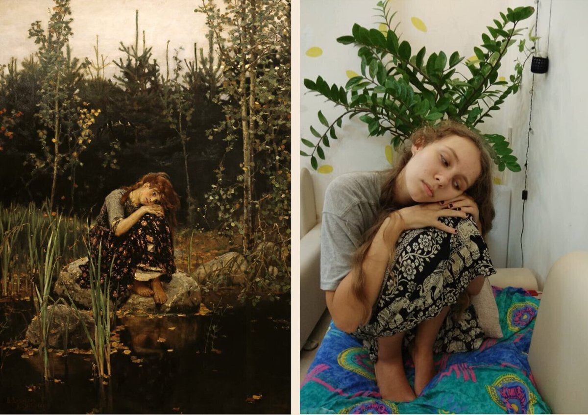 Васнецов сестрица Аленушка и братец