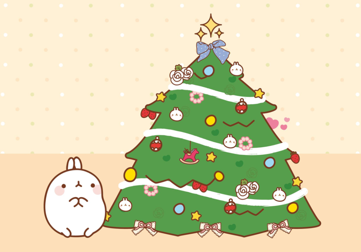 Новогодние наклейки кавайныt