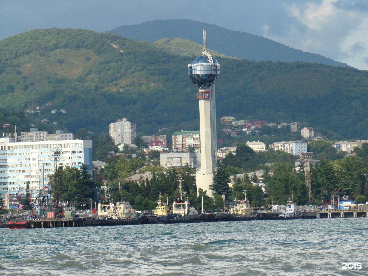 Берег черного моря Туапсе