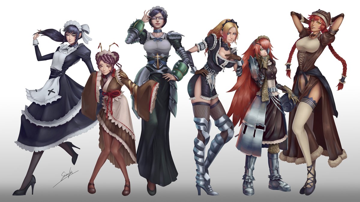 Оверлорд горничные Плеяды