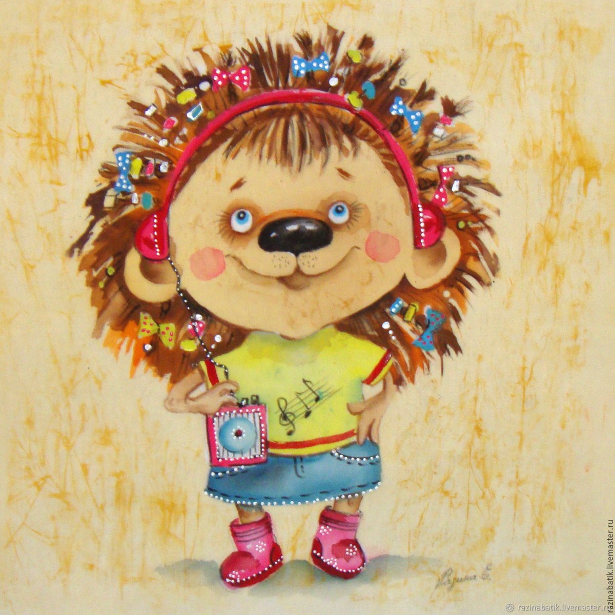 Ежик девочка