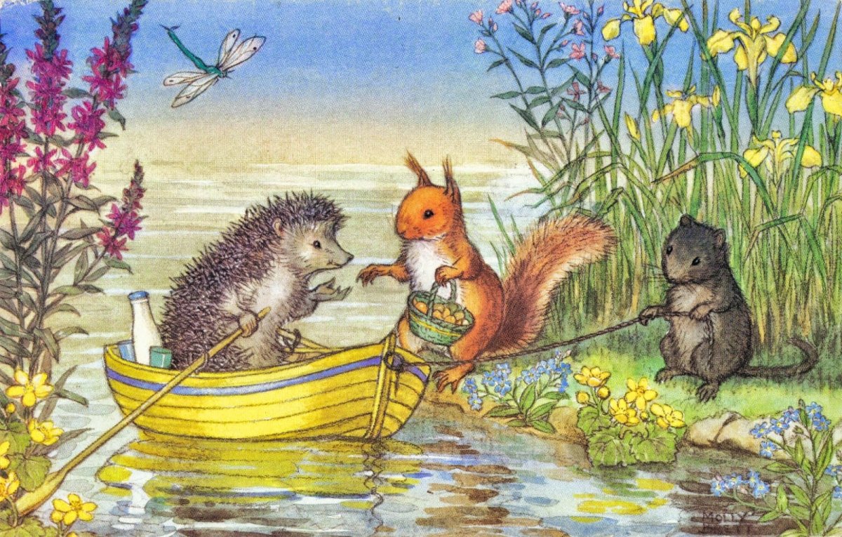 Иллюстратор Молли Брет