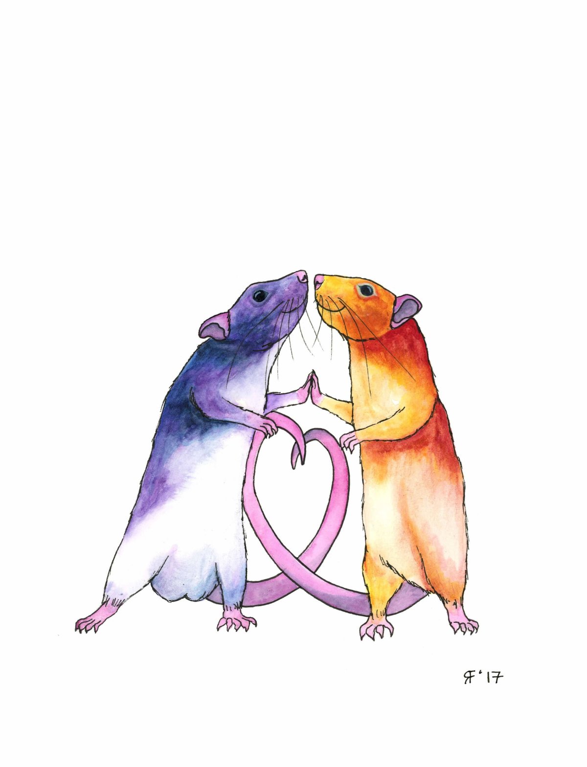 Милые картиночки с крысами