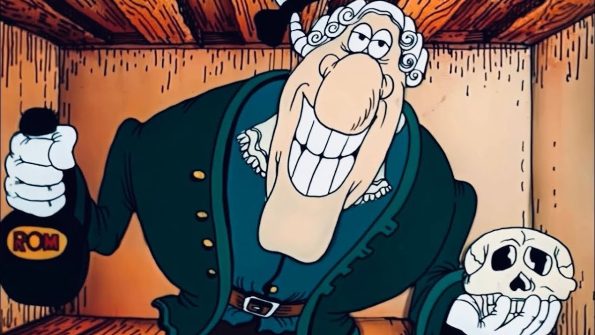 Остров сокровищ мультфильм доктор Ливси