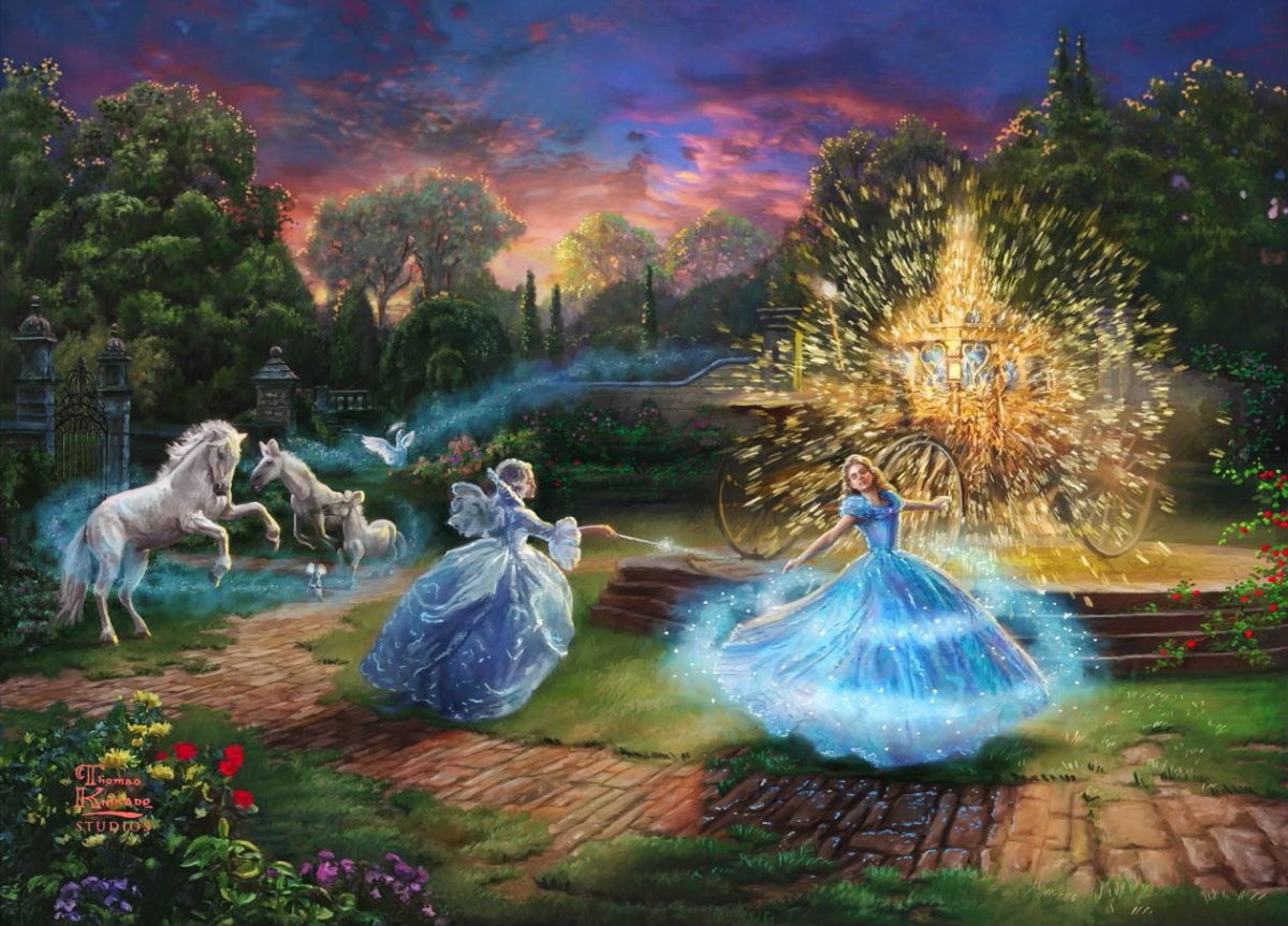 Томас Кинкейд картины Дисней