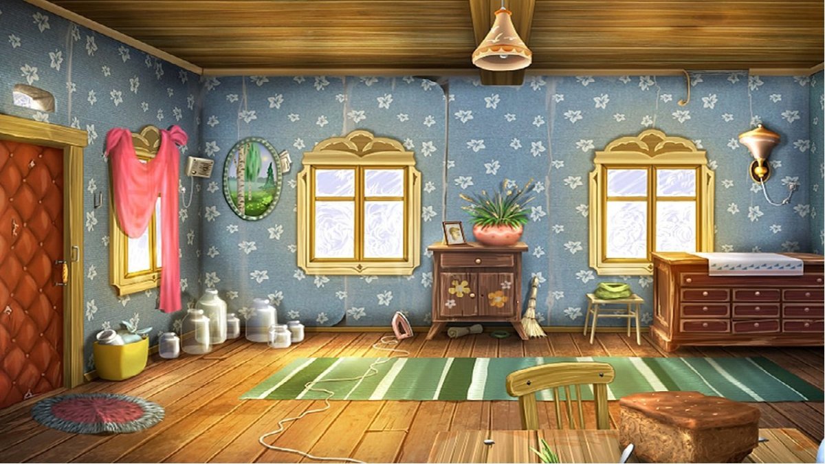 Мультяшная комната