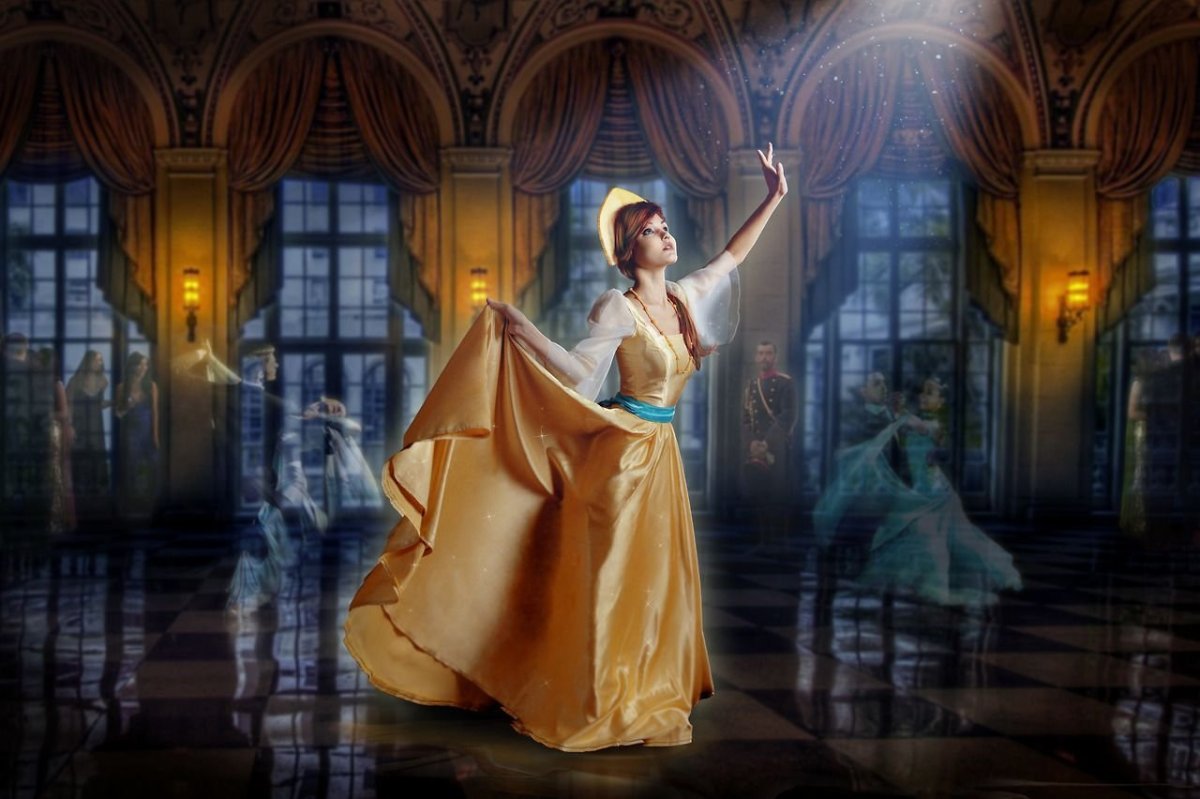 Мультфильм Анастасия бал