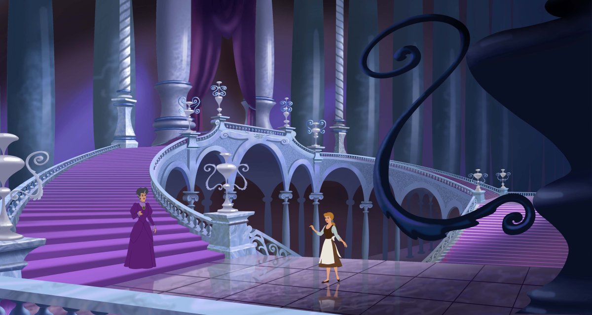 Принцессы дворец для Золушки