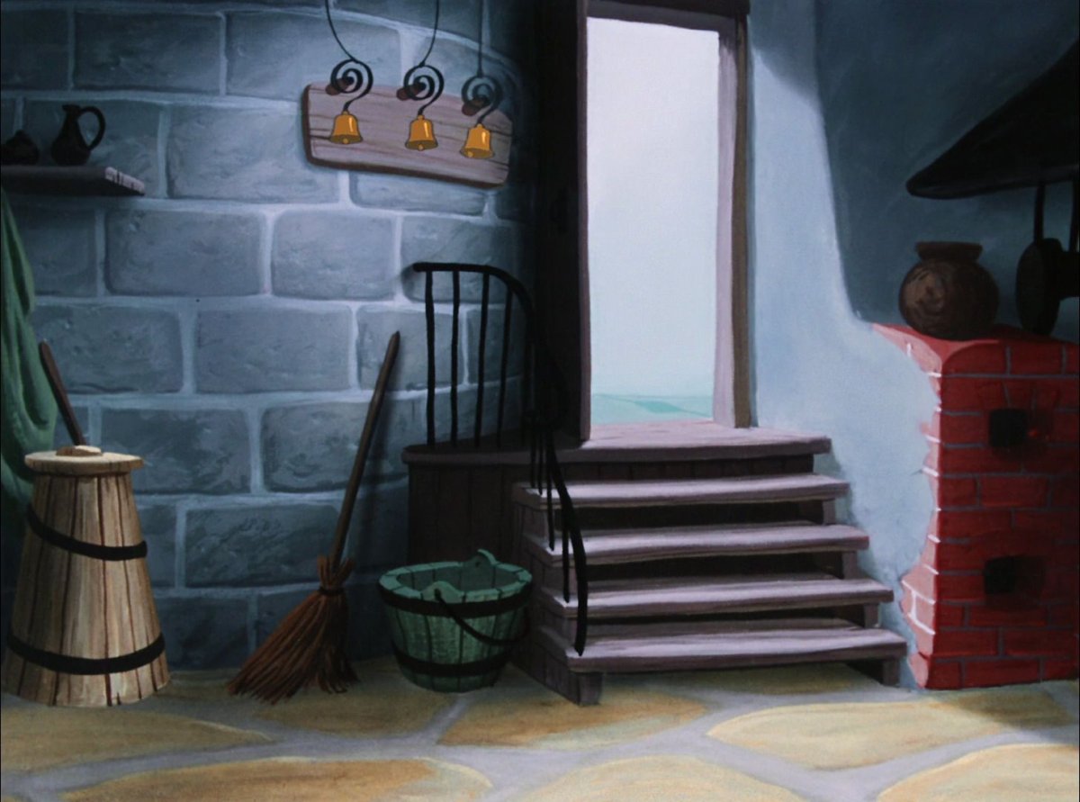 Дом Золушки внутри